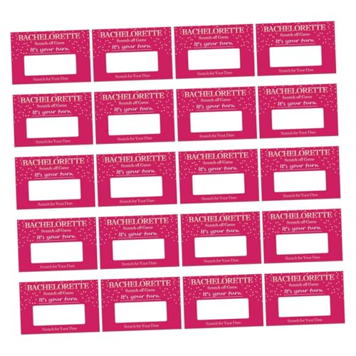 Alipis 20 Blatt Bachelorette Party Scratch Off Dare Cards DIY Spielkarten für Junggesellinnenabschied Hochzeit Geburtstag Tragbare Partyspiel Karten mit Spaßigen Herausforderungen von Alipis
