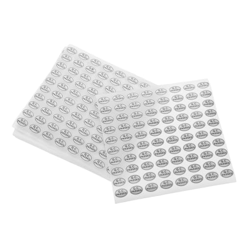 Alipis 20 Blatt Qc Passed Aufkleber Selbstklebend Tamper Evident Sicherheitslabels für Verpackung Elektronik Dokumentenversiegelung und Lagerkontrolle Alipis 20 Blatt Qc Passed Aufkleber Selbstklebend Tamper Evident Sicherheitslabels für Verpackung Elektronik Dokumentenversiegelung und Lagerkontrolle von Alipis