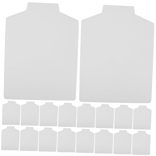 Alipis 20 Blatt Shirt Einlegepapier Falthilfe aus Stabilem Karton Weiß Beidseitig Bedruckt Kleidung Organizer für Hemden und Oberteile zur Platzsparenden Aufbewahrung von Alipis