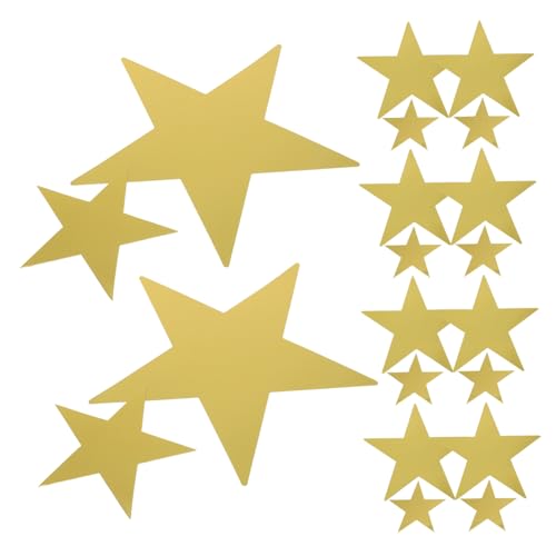 Alipis 20 Stück Papierstern Ausschnitte für Partys Goldene und Dekoration und Festtags Accessoire Personalisierbare Stern Signaturtafeln für Unvergessliche Erinnerungen Alipis 20 Stück Papierstern Ausschnitte für Partys Goldene und Dekoration und Festtags Accessoire Personalisierbare Stern Signaturtafeln für Unvergessliche Erinnerungen von Alipis