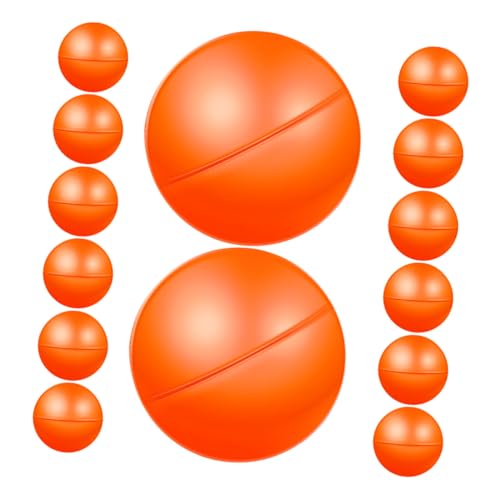 Alipis 20 Stück Teiliges Hohle Orange Kunststoff Bingo Lose Ø Leichte Befüllbare Kugeln für Partyspiele Gruppenaufteilung und Gewinnziehungen bei Veranstaltungen Alipis 20 Stück Teiliges Hohle Orange Kunststoff Bingo Lose Ø Leichte Befüllbare Kugeln für Partyspiele Gruppenaufteilung und Gewinnziehungen bei Veranstaltungen von Alipis
