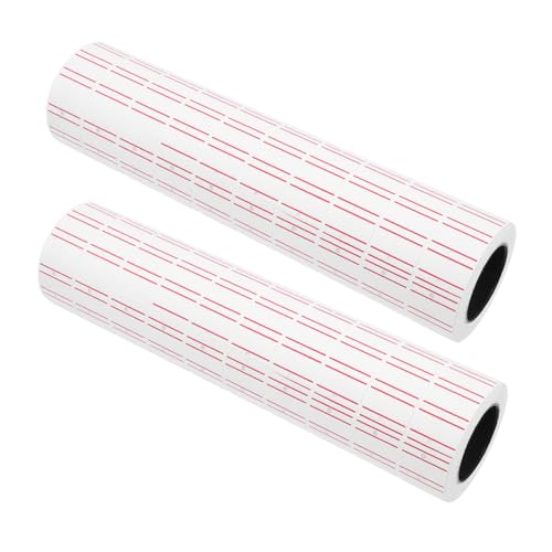 Alipis 20Rollen Preisaufkleber Selbstklebende Etiketten für Supermärkte Langlebige Preisschildpapier für Preiskennzeichnung Vielseitige Anwendungen von Alipis