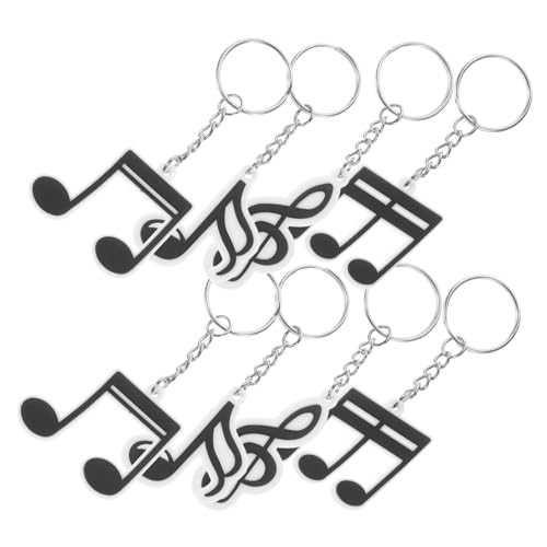Alipis 20Stücke Musik Schlüsselanhänger aus Dekorative Musiknote für Schlüssel Langlebige Taschendekoration für Musikpartys und Themenfeiern Alipis 20Stücke Musik Schlüsselanhänger aus Dekorative Musiknote für Schlüssel Langlebige Taschendekoration für Musikpartys und Themenfeiern von Alipis