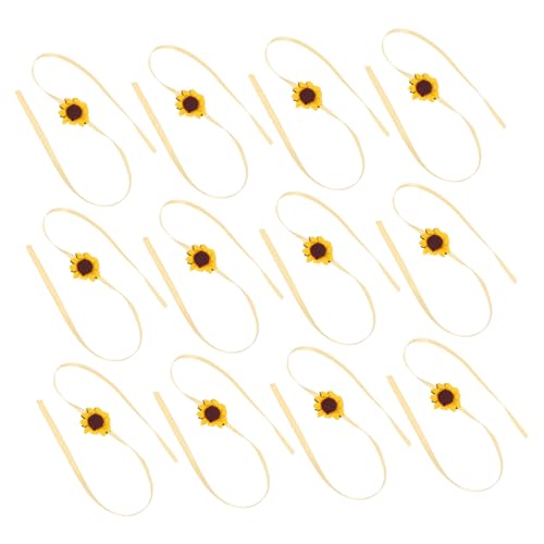Alipis 20Stücke Sonnenblumen Dekoration Für Cupcakes Kreative Tortendeko Aus Sicherem Material Für Feste Und Partys Und Leicht Zu Transportieren von Alipis
