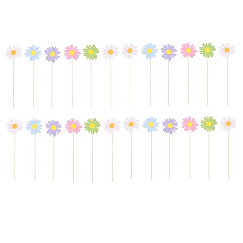 Alipis 24 Stück Kucheneinsätze Party Ornament Hochzeitsdekor Einsätze Kleine Bunte Blumen Künstliche Sortierte Dekoration Frühlingsblumen Gänseblümchen Ein Kuchenaufsatz Alipis 24 Stück Kucheneinsätze Party Ornament Hochzeitsdekor Einsätze Kleine Bunte Blumen Künstliche Sortierte Dekoration Frühlingsblumen Gänseblümchen Ein Kuchenaufsatz von Alipis