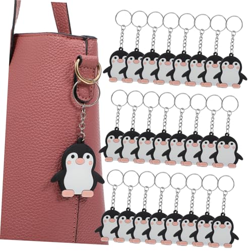 Alipis 24 Stück Teiliges Pinguin Schlüsselanhänger Leicht und Kompakt Niedliche Tier-anhänger für Rucksäcke Partygeschenke Animal-themed Dekoration Mitgebsel für Feiern und Events von Alipis