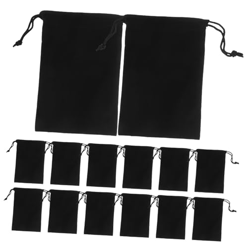 Alipis 25 Stück Samt Geschenktüten mit Kordelzug Kleine Schmuck Aufbewahrungsbeutel Multifunktionale Staubschutz Beutel für Party Schmuck und Kleinteile Tragbare Geschenkverpackung von Alipis