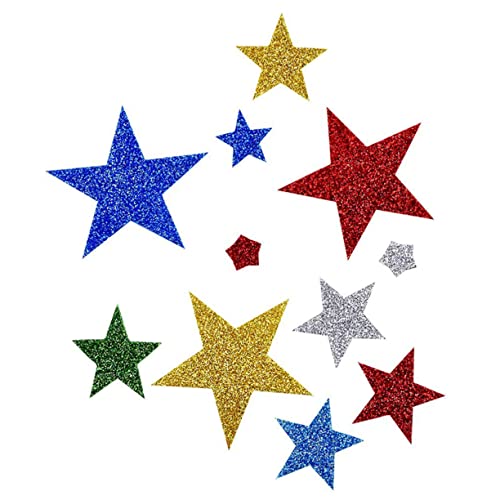 Alipis Glitzer Sticker Set 2er Pack Stern Herz Sticker Selbstklebend Für Scrapbooking Grußkarten Alipis Glitzer Sticker Set 2er Pack Stern Herz Sticker Selbstklebend Für Scrapbooking Grußkarten von Alipis