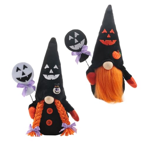 Alipis 2St Halloween-Puppe Festivaldekoration Halloween-Herzstück Wichtel Tischdekoration Heimdekoration Halloween Figuren Halloween-Figuren Desktop-Dekoration Halloween-Party- Stoff Alipis 2St Halloween-Puppe Festivaldekoration Halloween-Herzstück Wichtel Tischdekoration Heimdekoration Halloween Figuren Halloween-Figuren Desktop-Dekoration Halloween-Party- Stoff von Alipis