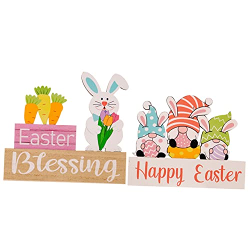 Alipis 2St Osterdekorationen basteln Ostern osterbasteln ostergeschenkideen Ostern Geschenkideen Aquarium-Ornamente Karikatur Reize Osterhasen-Dekorationen für zu Hause Desktop- Holz Alipis 2St Osterdekorationen basteln Ostern osterbasteln ostergeschenkideen Ostern Geschenkideen Aquarium-Ornamente Karikatur Reize Osterhasen-Dekorationen für zu Hause Desktop- Holz von Alipis