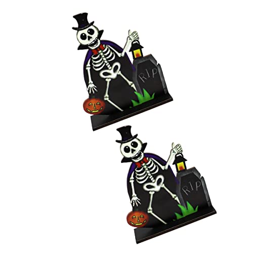 Alipis 2St Skelett-Geist-Ornament Aufkleber scherzen Anhänger Kürbisse Halloween atmosphäre Halloween Decor holzdeko Halloween-Versorgung Halloween-Ornamente aus Holz hölzern Black Alipis 2St Skelett-Geist-Ornament Aufkleber scherzen Anhänger Kürbisse Halloween atmosphäre Halloween Decor holzdeko Halloween-Versorgung Halloween-Ornamente aus Holz hölzern Black von Alipis