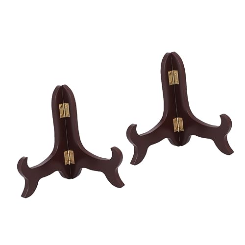 Alipis 2St Teller Halter Staffeleien kleiner Staffeleiständer Fotoständer Tee-Kuchenständer Anzeige 5x7 wohnraumdeko brettchenständer Kuchenregal für Tee Staffelei aus Holz Hölzern Alipis 2St Teller Halter Staffeleien kleiner Staffeleiständer Fotoständer Tee-Kuchenständer Anzeige 5x7 wohnraumdeko brettchenständer Kuchenregal für Tee Staffelei aus Holz Hölzern von Alipis