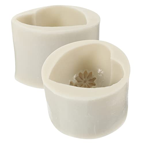 Alipis 2Stücke Herzförmige Silikonform Multifunktionale Back und Bastelhilfe für Fondant und Lebensmittelechtes Silikon Leicht zu Reinigen Alipis 2Stücke Herzförmige Silikonform Multifunktionale Back und Bastelhilfe für Fondant und Lebensmittelechtes Silikon Leicht zu Reinigen von Alipis