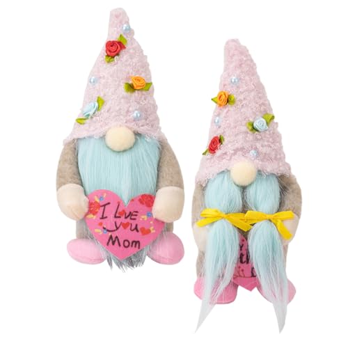 Alipis 2Stücke Muttertags GNOME Dekofiguren Elfchen Mit Herz Für Zuhause Muttertagsgeschenk Dekoration Für Muttertag Männlich Weiblich Alipis 2Stücke Muttertags GNOME Dekofiguren Elfchen Mit Herz Für Zuhause Muttertagsgeschenk Dekoration Für Muttertag Männlich Weiblich von Alipis
