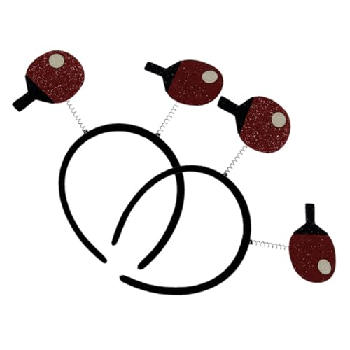 Alipis 2Stücke Pack Sport Stirnbänder mit Tischtennisschläger Design Wiederverwendbare Party Stirnbänder für Sport und Freizeit Stylisch und Vielseitig Einsetzbar für Sport Events Alipis 2Stücke Pack Sport Stirnbänder mit Tischtennisschläger Design Wiederverwendbare Party Stirnbänder für Sport und Freizeit Stylisch und Vielseitig Einsetzbar für Sport Events von Alipis