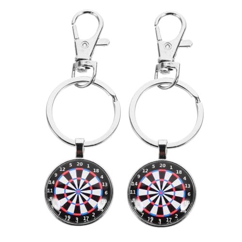 Alipis 2Stücke Stilvolle Retro Dartscheiben Schlüsselanhänger Aus Metall Dartscheiben Anhänger Für Schlüsselbund Sport Schlüsselanhänger Für Fans Und Sammler Alipis 2Stücke Stilvolle Retro Dartscheiben Schlüsselanhänger Aus Metall Dartscheiben Anhänger Für Schlüsselbund Sport Schlüsselanhänger Für Fans Und Sammler von Alipis