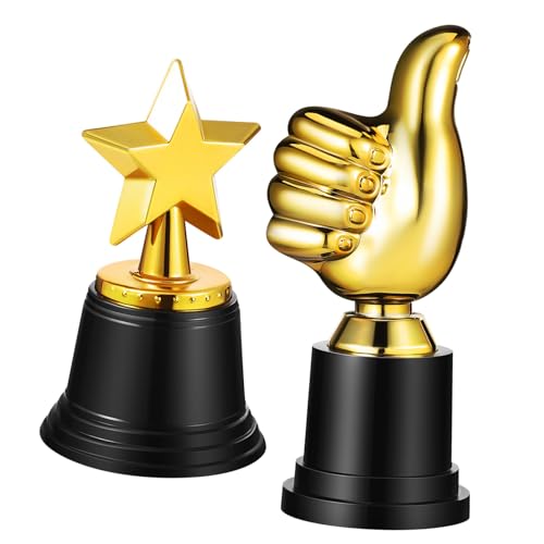 Alipis 2Stücke Trophäen Trophäen für Preisverleihungen Dekorative Pokale aus Kunststoff Belohnung und Anerkennung für Sportturniere und Partys Fördert das Selbstvertrauen Alipis 2Stücke Trophäen Trophäen für Preisverleihungen Dekorative Pokale aus Kunststoff Belohnung und Anerkennung für Sportturniere und Partys Fördert das Selbstvertrauen von Alipis