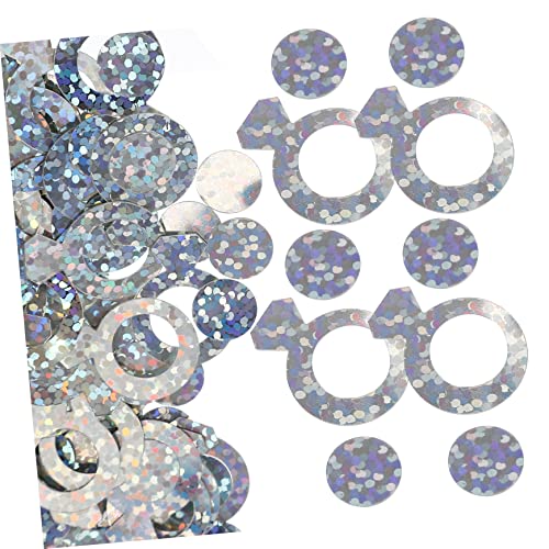 Alipis 3 Diamantring Konfetti Verlobungsring Dekorationen für Hochzeitsballons hochzeitsdeko bunt jewel Ringe esstisch lustiges konfetti Tischdekorationen für Partys Papier Alipis 3 Diamantring Konfetti Verlobungsring Dekorationen für Hochzeitsballons hochzeitsdeko bunt jewel Ringe esstisch lustiges konfetti Tischdekorationen für Partys Papier von Alipis