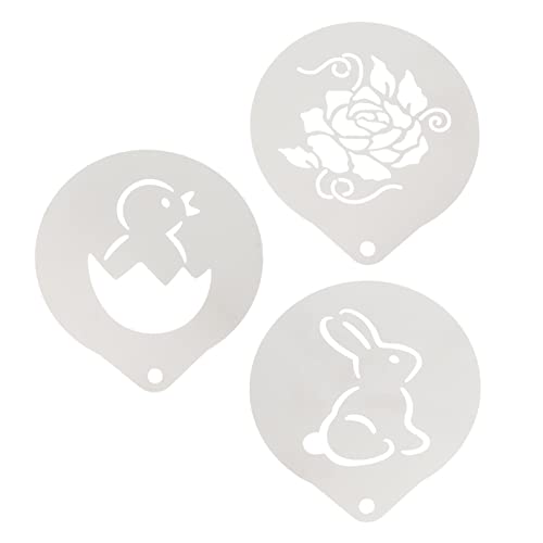 Alipis 3 Sätze Kaffeestempel Aus Latte Art Schablonen Für Cappuccino Kuchen Und Desserts Leicht Zu Reinigen Mit Hasen Und Entenmotiven Für Kreative Dekorationen 3 Stück * 3 Alipis 3 Sätze Kaffeestempel Aus Latte Art Schablonen Für Cappuccino Kuchen Und Desserts Leicht Zu Reinigen Mit Hasen Und Entenmotiven Für Kreative Dekorationen 3 Stück * 3 von Alipis