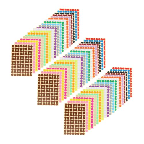 Alipis 3 Sätze Kleine Farbige Punkt Aufkleber Wasserfeste Selbstklebende Etiketten für Klassenzimmer Farbcode Vielseitige Markierung Langlebige Sticker für Büro und DIY Projekte Alipis 3 Sätze Kleine Farbige Punkt Aufkleber Wasserfeste Selbstklebende Etiketten für Klassenzimmer Farbcode Vielseitige Markierung Langlebige Sticker für Büro und DIY Projekte von Alipis