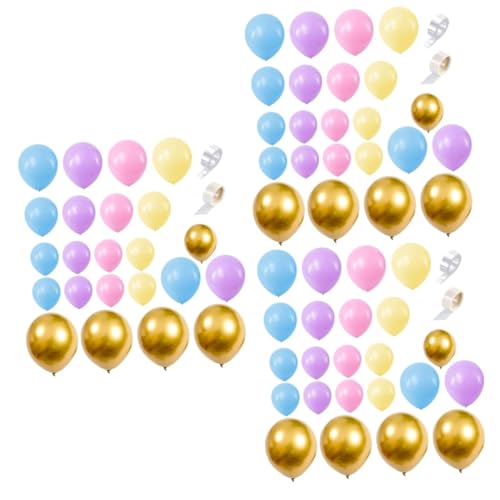 Alipis 3 Sätze Macaron Ballon Partyballons Kranz Dekor Weihnachtsdekoration rosa Dekor Luftballons wandverkleidung Ballons Dekoration Partyzubehör Emulsion Suite Dekorationen schmücken von Alipis