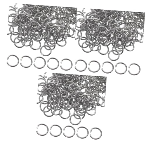 Alipis 3 Sätze Sprungringe Offene Ringe Für Diy Schmuckherstellung Für Armbänder Kreative Bastelprojekte Hochgradig Korrosionsbeständig Langlebig 200 Stück * 3 Alipis 3 Sätze Sprungringe Offene Ringe Für Diy Schmuckherstellung Für Armbänder Kreative Bastelprojekte Hochgradig Korrosionsbeständig Langlebig 200 Stück * 3 von Alipis
