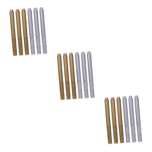 Alipis 3 Sätze Teiliges Washable Wine Glass Marker Pens Keramische Markierungsstifte Für Kreative Deko Für Partys Und Bastelprojekte Und Langlebig 6 Stück * 3 von Alipis