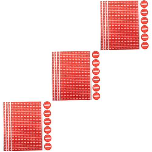 Alipis 3 Sätze -tags Etikett Stichworte Aufkleber Dauerhaft Klebendes Warnschild Rot Papier 1000 Stück * 3 Alipis 3 Sätze -tags Etikett Stichworte Aufkleber Dauerhaft Klebendes Warnschild Rot Papier 1000 Stück * 3 von Alipis