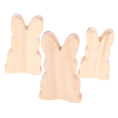 Alipis 3 Stück Osterhasen Deko aus Natürliche Holzoptik Realistische Kaninchenfiguren Vielseitige Tisch und Fensterdekoration für Rustikalen Osterstil Leicht Tragbar für Drinnen und Alipis 3 Stück Osterhasen Deko aus Natürliche Holzoptik Realistische Kaninchenfiguren Vielseitige Tisch und Fensterdekoration für Rustikalen Osterstil Leicht Tragbar für Drinnen und von Alipis