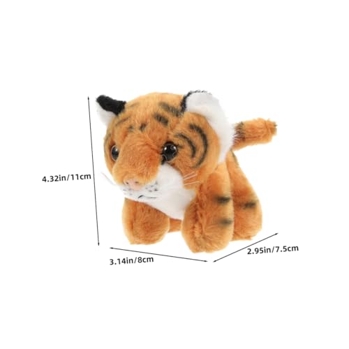 Alipis 3 Stück Plüsch Tigerschlüsselkette Tierischer Rucksackanhänger Schlüsselbund -Plüsch für Tiger Schlüsselanhänger Kawaii Keychain Stofftieranhänger PP Baumwolle Gelb Alipis 3 Stück Plüsch Tigerschlüsselkette Tierischer Rucksackanhänger Schlüsselbund -Plüsch für Tiger Schlüsselanhänger Kawaii Keychain Stofftieranhänger PP Baumwolle Gelb von Alipis