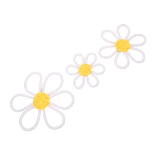 Alipis 3 Stück Teiliges Blumen Wanddekor mit Margeriten Boho Baumwollgarn Wandbehang für Mädchenzimmer Babyzimmer und Wohnzimmer Landhausstil Wandkunst Alipis 3 Stück Teiliges Blumen Wanddekor mit Margeriten Boho Baumwollgarn Wandbehang für Mädchenzimmer Babyzimmer und Wohnzimmer Landhausstil Wandkunst von Alipis