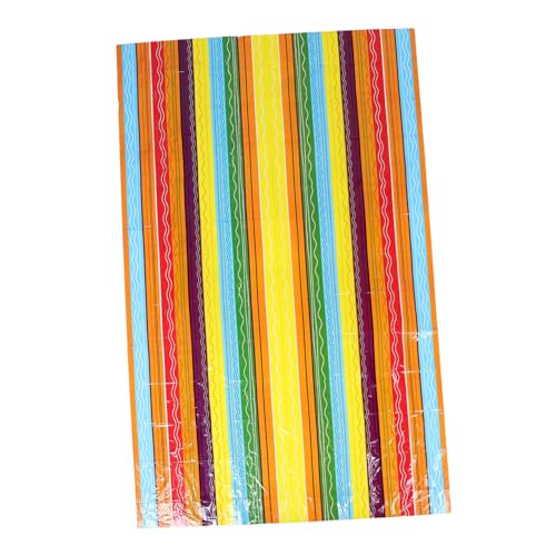 Alipis 3 Stück Teiliges Fiesta Plastik Tischdecken Bunte Mexikanische Streifen Wiederverwendbar Robust für Karneval Cinco De Mayo und Geburtstagsfeiern Alipis 3 Stück Teiliges Fiesta Plastik Tischdecken Bunte Mexikanische Streifen Wiederverwendbar Robust für Karneval Cinco De Mayo und Geburtstagsfeiern von Alipis