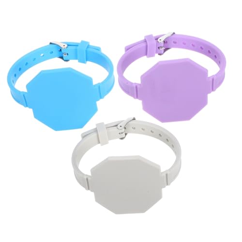 Alipis 3 Stück Wiederverwendbares Silikon-Memo-Armband Silizium -Memo löschbares Plattenpapier Notizblock zu machen Silikon-Armbänder löschbares Armband Lehrer müssen haben Kieselgel Alipis 3 Stück Wiederverwendbares Silikon-Memo-Armband Silizium -Memo löschbares Plattenpapier Notizblock zu machen Silikon-Armbänder löschbares Armband Lehrer müssen haben Kieselgel von Alipis