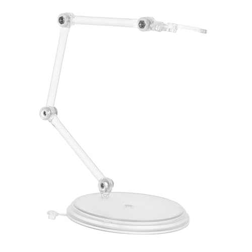 Alipis 3-teiliger Transparenter Puppenständer – 4-fach Faltbare Transparente Actionfiguren-unterstützung, Verstellbarer Modell-displayhalter Für Spielzeug, Zur Präsentation Von von Alipis
