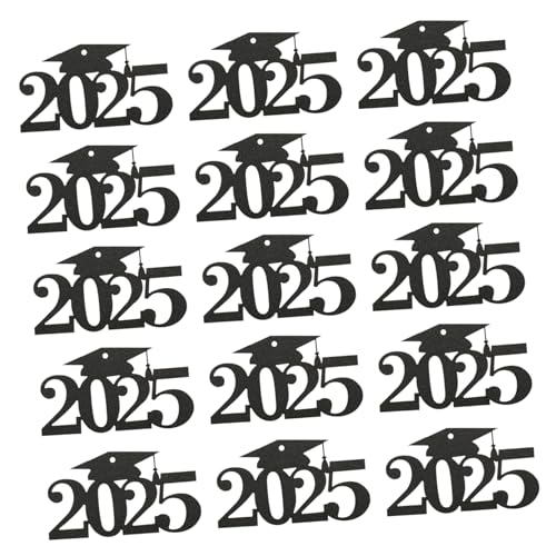 Alipis 30 Stück 2025 Stück Papier Dekoration Abschluss Zubehör Party Etiketten für Blumenvasen Kernstück Tischdeko Abschluss Festliche Raumdeko Grad Abschlusstisch Konfetti Black Alipis 30 Stück 2025 Stück Papier Dekoration Abschluss Zubehör Party Etiketten für Blumenvasen Kernstück Tischdeko Abschluss Festliche Raumdeko Grad Abschlusstisch Konfetti Black von Alipis
