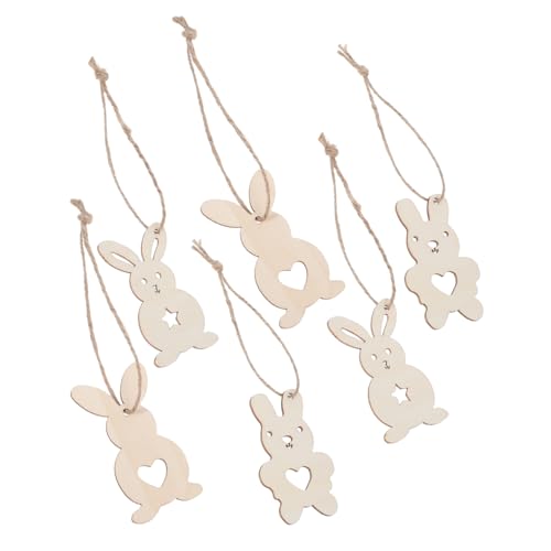 Alipis 30 Stück Teiliges Unbemalte Holz Osterhasen Anhänger DIY Bastelmaterial für Kreative Malaktivitäten Dekoration für Ostern und Festliche Anlässe Alipis 30 Stück Teiliges Unbemalte Holz Osterhasen Anhänger DIY Bastelmaterial für Kreative Malaktivitäten Dekoration für Ostern und Festliche Anlässe von Alipis