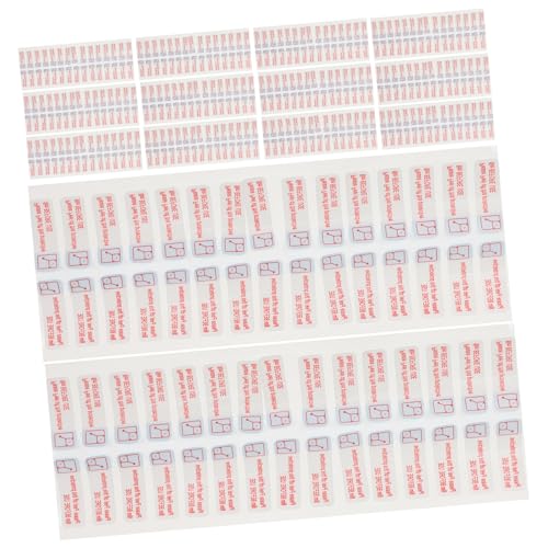Alipis 3000 Stück Selbstklebende Aufkleber für Entfernen von Schutzfolien aus Robustem Synthetikpapier Hohe Haftkraft Praktische Anleitung für Müheloses Abziehen für Glatte Oberflächen von Alipis