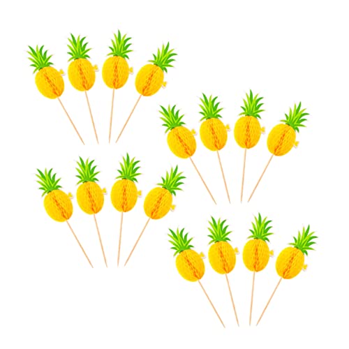 Alipis 30Stücke Hawaii Party Kuchenstecker Dekorative Kuchen Picks Aus Einfachem Design Für Geburtstagsfeiern Und Feiern Ananas Und Tropische Motive Alipis 30Stücke Hawaii Party Kuchenstecker Dekorative Kuchen Picks Aus Einfachem Design Für Geburtstagsfeiern Und Feiern Ananas Und Tropische Motive von Alipis