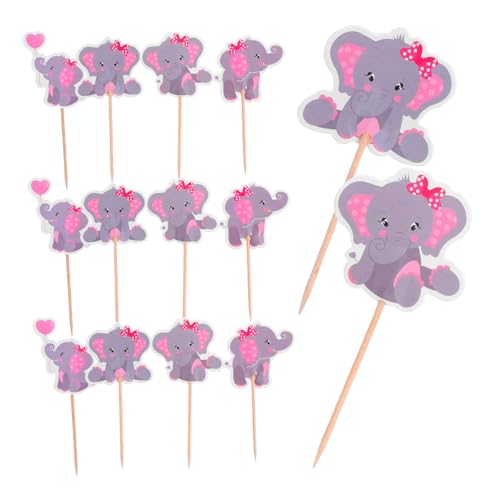Alipis 36Stücke Elefant Cupcake Topper Tier Kuchendekoration für Babyparty und Geburtstagsfeier Sichere und Langlebige Dekoration für Geburtstagskuchen mit Elefantenmotiv Alipis 36Stücke Elefant Cupcake Topper Tier Kuchendekoration für Babyparty und Geburtstagsfeier Sichere und Langlebige Dekoration für Geburtstagskuchen mit Elefantenmotiv von Alipis