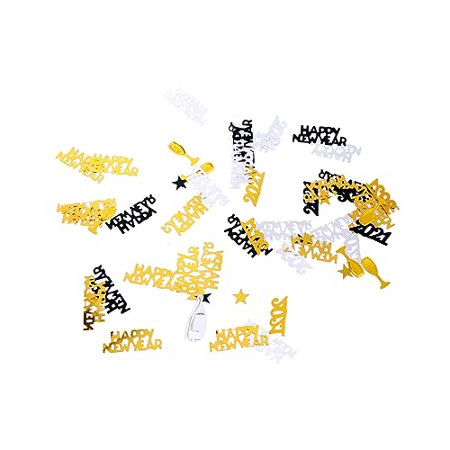 Alipis 3Packungen Happy Year Konfetti Pailletten Für Partys Roségold Dekoration Für Silvesterfeiern Und Neujahrspartys Alipis 3Packungen Happy Year Konfetti Pailletten Für Partys Roségold Dekoration Für Silvesterfeiern Und Neujahrspartys von Alipis