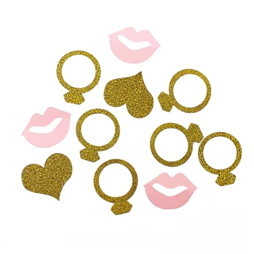 Alipis 3Packungen Hochzeitsfeier Dekoration Konfetti Herz Lippen Ring Aus Papier Mehrfarbiges Glitzerkonfetti Für Hochzeitstisch Und Feierlichkeiten Alipis 3Packungen Hochzeitsfeier Dekoration Konfetti Herz Lippen Ring Aus Papier Mehrfarbiges Glitzerkonfetti Für Hochzeitstisch Und Feierlichkeiten von Alipis