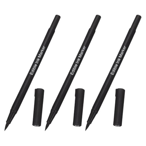 Alipis Fondant Stifte 3st Backen Pigmentierung Stift Essbarer Backstift Marker Für Lebensmittelfarbe Essbare Stifte Backstifte Für Kekse Kuchen Lebensmittelmarker Kekse Stift Zeichnen Plastik Black Alipis Fondant Stifte 3st Backen Pigmentierung Stift Essbarer Backstift Marker Für Lebensmittelfarbe Essbare Stifte Backstifte Für Kekse Kuchen Lebensmittelmarker Kekse Stift Zeichnen Plastik Black von Alipis