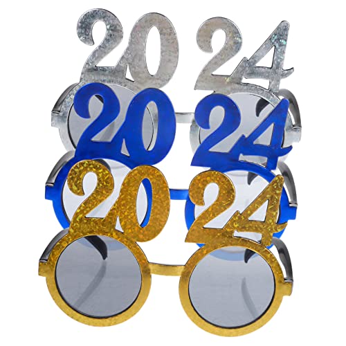Alipis 3Stücke Lustige Plastikbrillen Augendekoration Für Partys Festivals Und Graduierungsfeiern Partybrillen Für Unvergessliche Alipis 3Stücke Lustige Plastikbrillen Augendekoration Für Partys Festivals Und Graduierungsfeiern Partybrillen Für Unvergessliche von Alipis