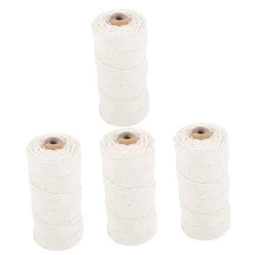 Alipis 4 Rollen Baumwollkordel für Diy Projekte Vielseitige Baumwollschnur für Basteln Verpacken und Dekorieren für Häkeln und Stricken Klassischem Design Alipis 4 Rollen Baumwollkordel für Diy Projekte Vielseitige Baumwollschnur für Basteln Verpacken und Dekorieren für Häkeln und Stricken Klassischem Design von Alipis