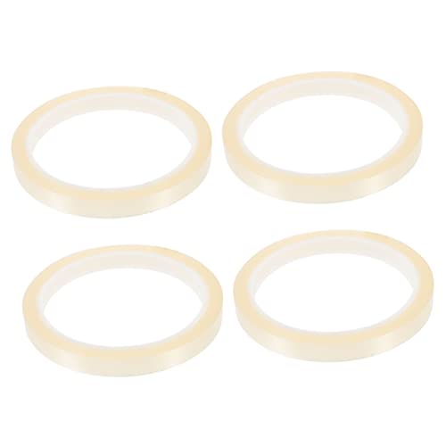 Alipis 4 Rollen Hitzebeständiges Klebeband für Sublimation Hochtemperaturband ohne Rückstände für Elektronik und Leiterplatten Einfache Anwendung und Starke Haftung von Alipis