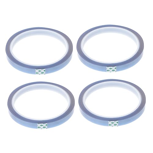 Alipis 4 Rollen Hochtemperatur Klebeband Hitzebeständiges Klebeband für Elektronik DIY Projekte Transfers Rückstandsfrei Einfach zu Handhaben Zuverlässig Praktisch von Alipis