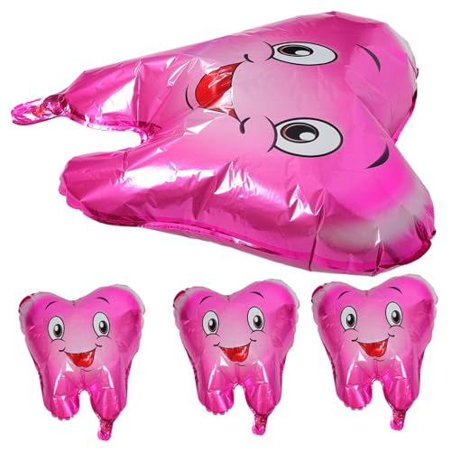 Alipis 4 Stück Aluminiumfolie Zahnballons Babyparty dekoration Cartoon Shower Luftballons Leicht Aufhängbar Für Wand Tür Fenster Mädchen Feier Alipis 4 Stück Aluminiumfolie Zahnballons Babyparty dekoration Cartoon Shower Luftballons Leicht Aufhängbar Für Wand Tür Fenster Mädchen Feier von Alipis