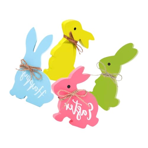 Alipis 4 Stück Hase aus Holz Hasenmütze Küken Figur Hasenheu bastelset basteln für Easter Presents 0stergeschenke Easter Osterdeko Handwerkliches Alipis 4 Stück Hase aus Holz Hasenmütze Küken Figur Hasenheu bastelset basteln für Easter Presents 0stergeschenke Easter Osterdeko Handwerkliches von Alipis