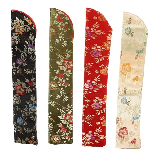 Alipis 4 Stück Japanische Handfächertasche Langlebige Sichere Fächerschutzhüllen im Japanischen Stil mit Eleganter Spitze Faltbare Handfächer Aufbewahrungstasche für Hochzeit Party Alipis 4 Stück Japanische Handfächertasche Langlebige Sichere Fächerschutzhüllen im Japanischen Stil mit Eleganter Spitze Faltbare Handfächer Aufbewahrungstasche für Hochzeit Party von Alipis