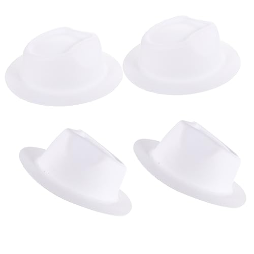 Alipis 4er-pack Partyhüte Für Jungen Und Mädchen Weißer Bastelhut Aus Zellstoff Zum Tanzen Bastelbedarf Alipis 4er-pack Partyhüte Für Jungen Und Mädchen Weißer Bastelhut Aus Zellstoff Zum Tanzen Bastelbedarf von Alipis